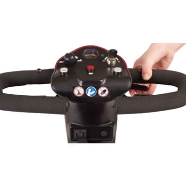 Golden Companion - 3 Wheel Scooter - Red