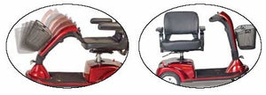 Golden Companion - 3 Wheel Scooter - Red
