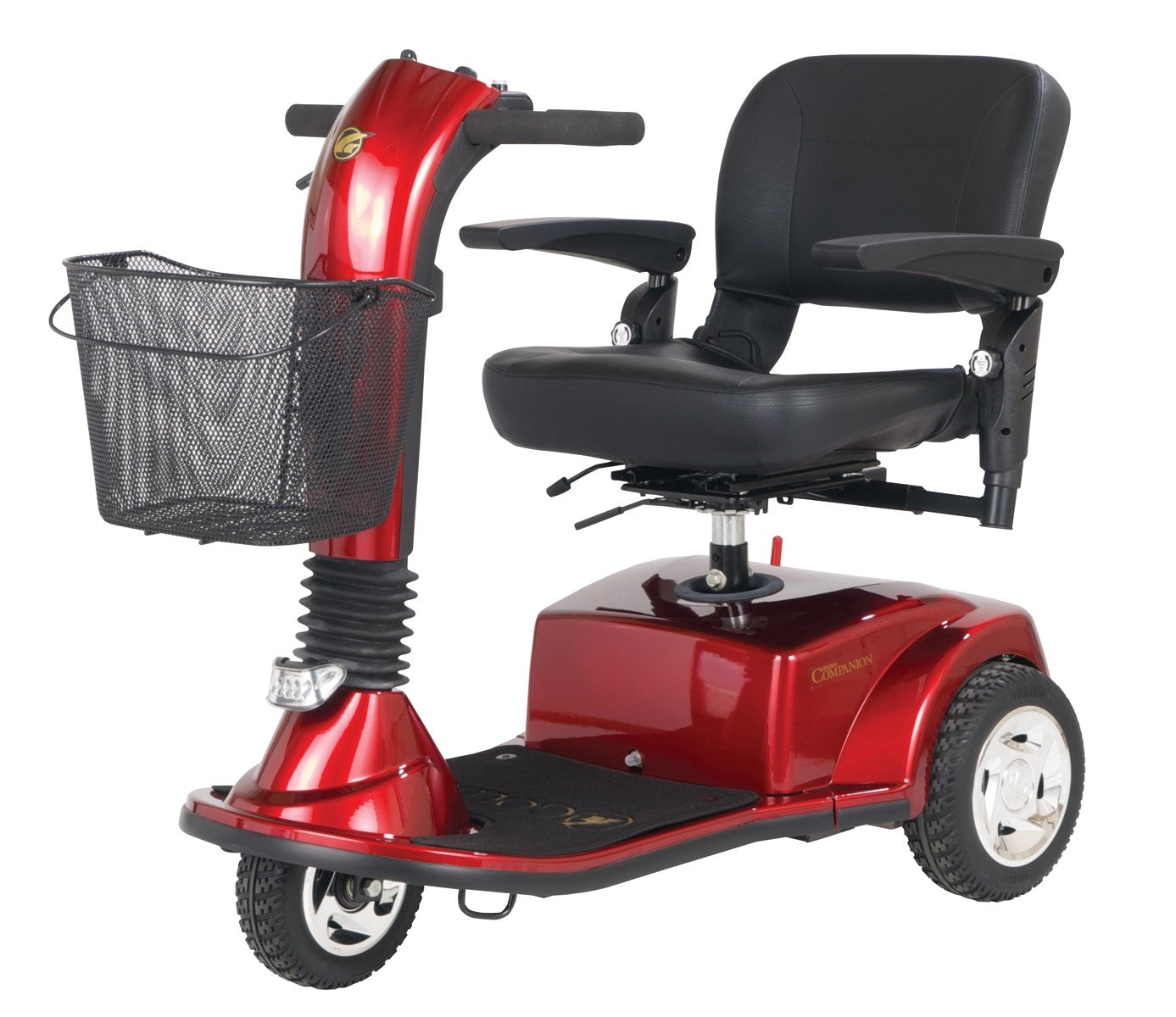 Golden Companion - 3 Wheel Scooter - Red
