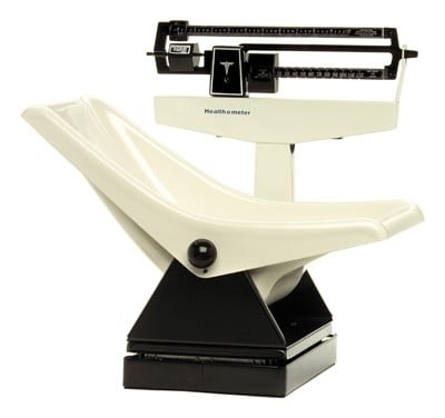 Pediatric Balance Beam ScaleWeight Capacity: 130 LB / 65 Kg