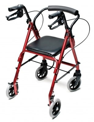 Lumex Walkabout Lite Junior Rollator Burgundy