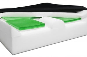 The Dura-Gel™ SPP (Skin Protection & Positioning) wheelchair Cushion - 16” x 16” x 4 ½”