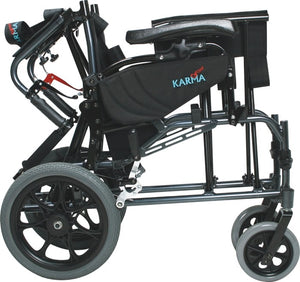 Karman MVP-502-MS – 36 lbs Manual-Propel Alu Reclining Wheelchair