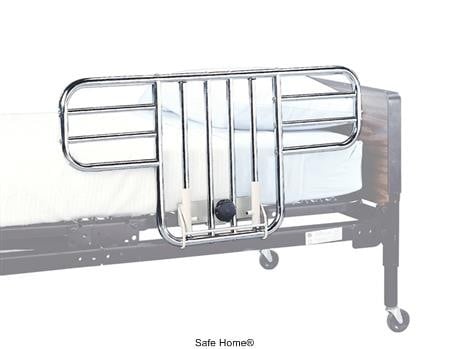 Lumex Universal Half Bed Rails, Chrome