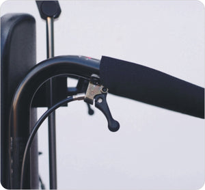 Heartway HW1 Spring Tilt-n-Space Manual Wheelchair with Elevating Legrests