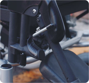 Heartway HW1 Spring Tilt-n-Space Manual Wheelchair with Elevating Legrests