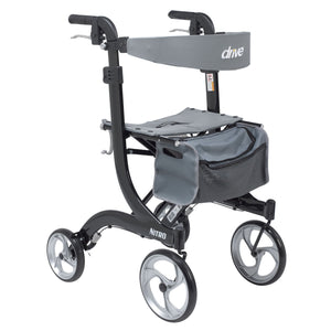 Nitro Aluminum Rollator, Tall Height, 10" Casters RTL10266-T Drive