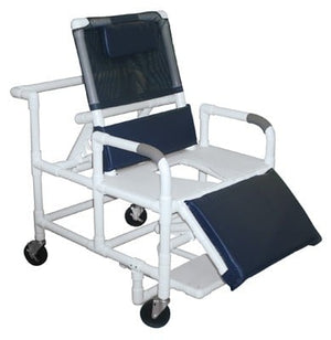 Lumex 26in Bariatric Reclining Commode Bath Seat