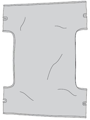 Drive Patient Full Body Mesh Polyester Sling - 13025