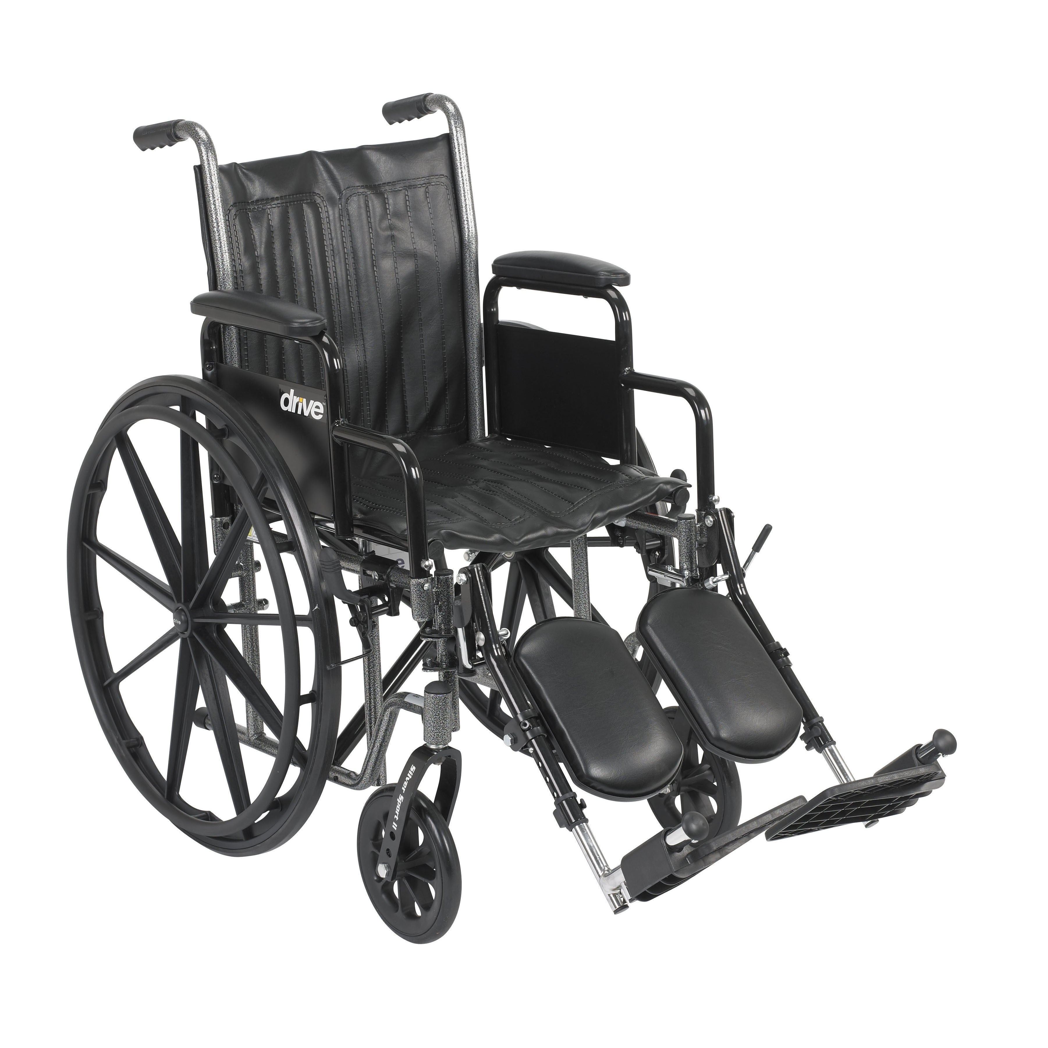 Drive Silver Sport 2 Manual 18" Wheelchair