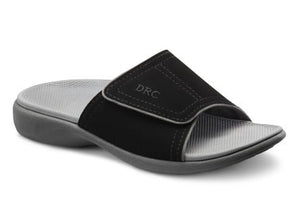 Dr. Comfort Men's Connor Diabetic Sandals - Black