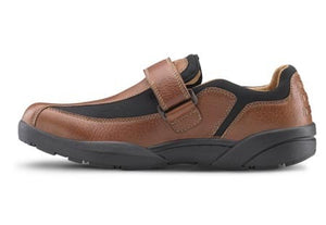 Dr. Comfort Men's Douglas Diabetic Shoes - Chestnut