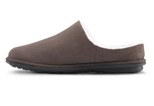 Dr. Comfort Men's Easy Diabetic Slippers - Chocolate