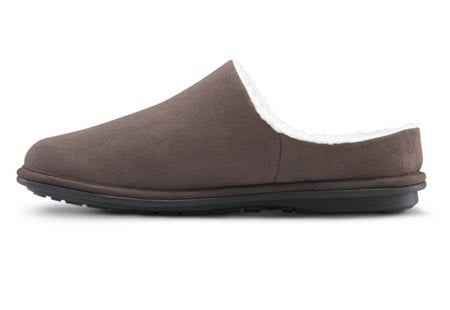 Dr. Comfort Men's Easy Diabetic Slippers - Chocolate