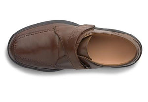 Dr. Comfort Men's Frank Diabetic Shoes - Bark
