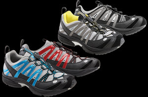 Dr. Comfort Men's Performance Diabetic Shoes - BLK-GRY