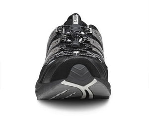 Dr. Comfort Men's Performance Diabetic Shoes - BLK-GRY