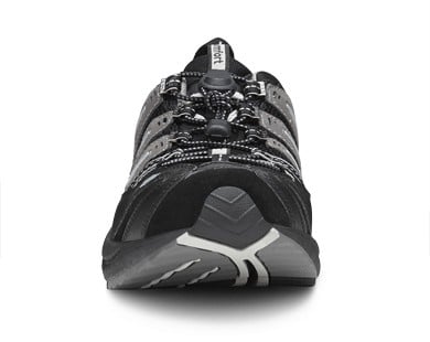 Dr. Comfort Men's Performance Diabetic Shoes - BLK-GRY
