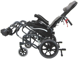 Karman VIP-515-TP Lightest Foldable Adult Tilt-in-Space Wheelchair