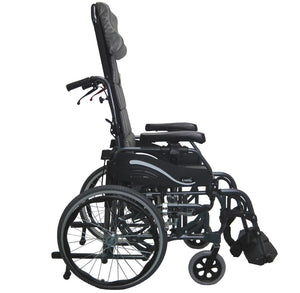Karman VIP-515-TP Lightest Foldable Adult Tilt-in-Space Wheelchair