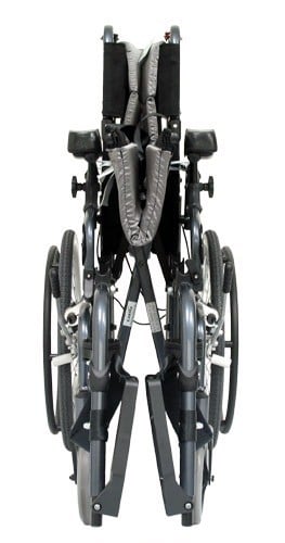 Karman VIP-515-TP Lightest Foldable Adult Tilt-in-Space Wheelchair