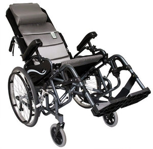 Karman VIP-515-TP Lightest Foldable Adult Tilt-in-Space Wheelchair