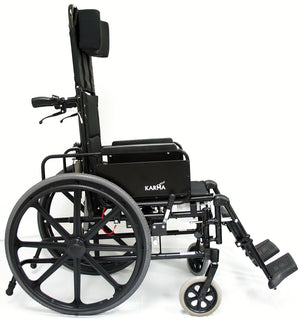 Karman KM-5000F Ultralight Manual Aluminum Reclining Wheelchair 36 lbs