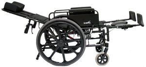 Karman KM-5000F Ultralight Manual Aluminum Reclining Wheelchair 36 lbs