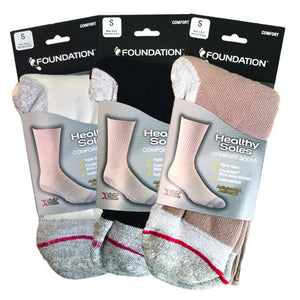 Foundation Healthy Soles Socks