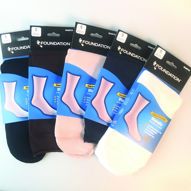 Foundation Diabetic Seamfree Socks