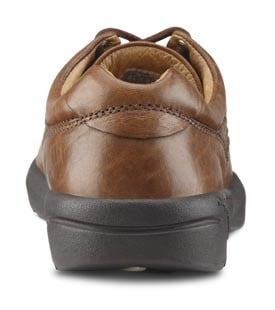 Dr. Comfort Men's Stallion Diabetic Shoes - Chestnut
