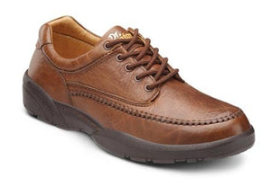 Dr. Comfort Men's Stallion Diabetic Shoes - Chestnut