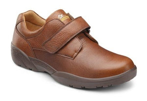 Dr. Comfort Men's William Diabetic Shoes - Chestnut