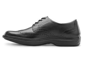 Dr. Comfort Men's Wing Diabetic Shoes - Black