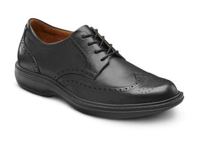 Dr. Comfort Men's Wing Diabetic Shoes - Black