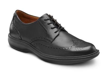 Dr. Comfort Men's Wing Diabetic Shoes - Black