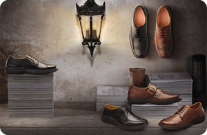 Dr. Comfort Men's Wing Diabetic Shoes - Chestnut