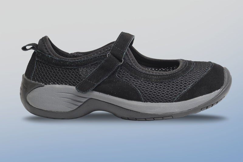 Ped-Lite Debbie Diabetic Shoes - Black