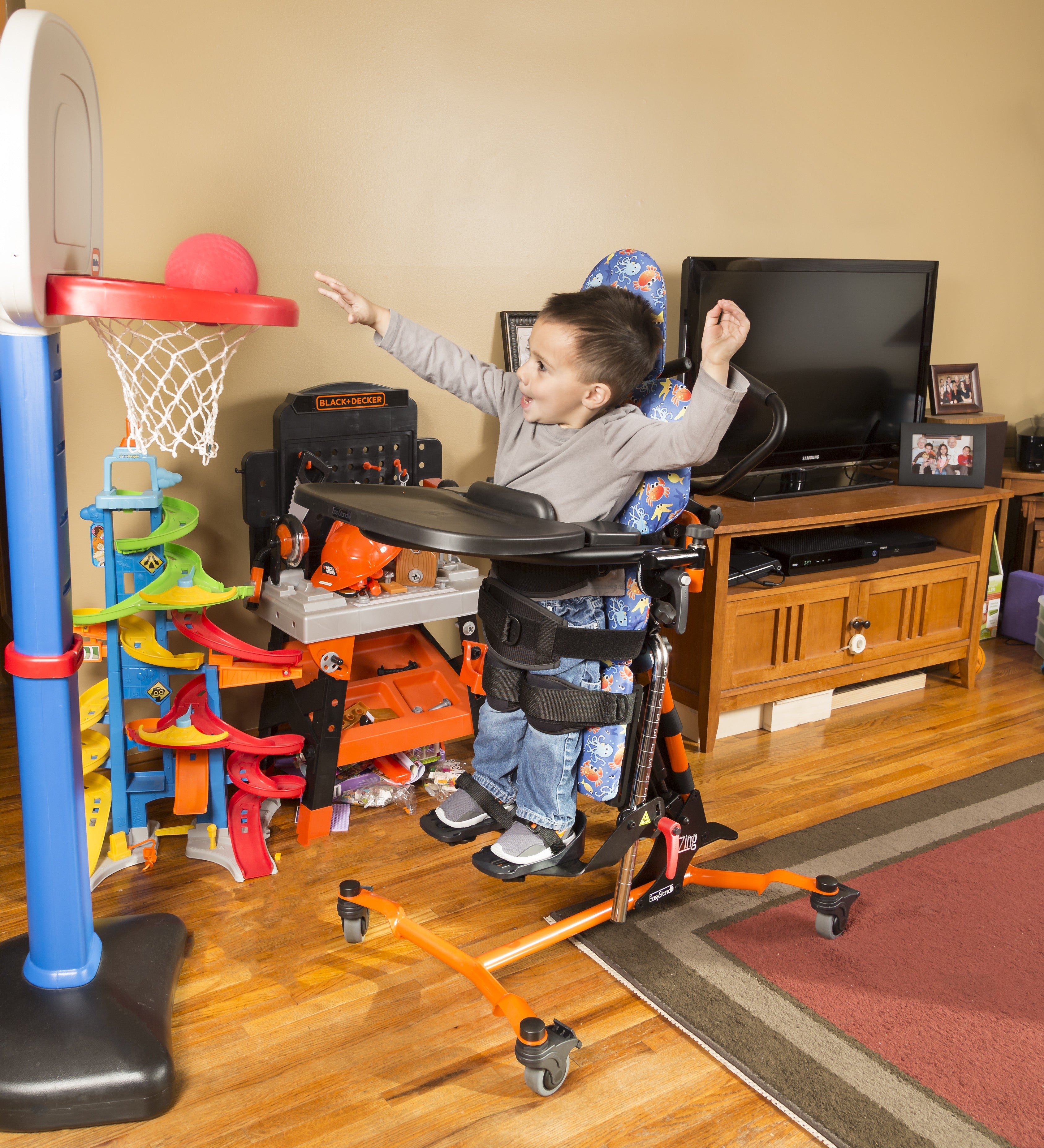 EasyStand Zing Supine Tilt Table Size 1