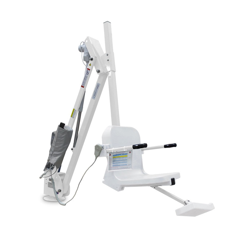 White Powder Coat/ White Seat