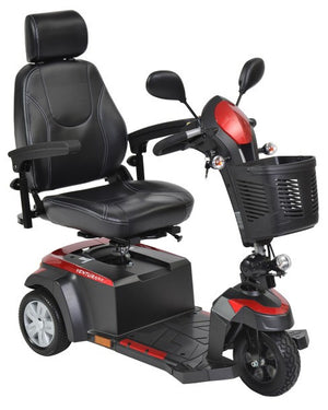 Drive Ventura DLX Deluxe 3-Wheel High Weight Capacity Scooter