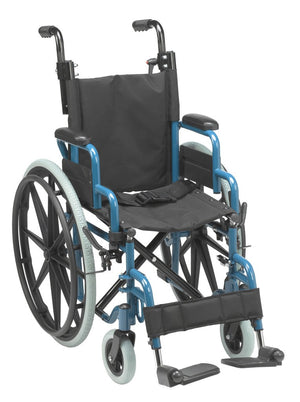 Wallaby Pediatric Wheelchair Blue