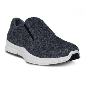 Dr. Comfort Men's Liam Athletic Wool Diabetic Shoes - Grey