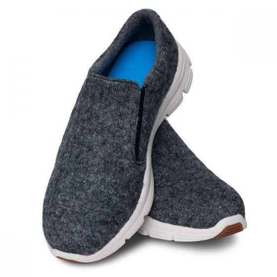Dr. Comfort Women's Meadow Athletic Casual Wool Diabetic Shoes - Grey