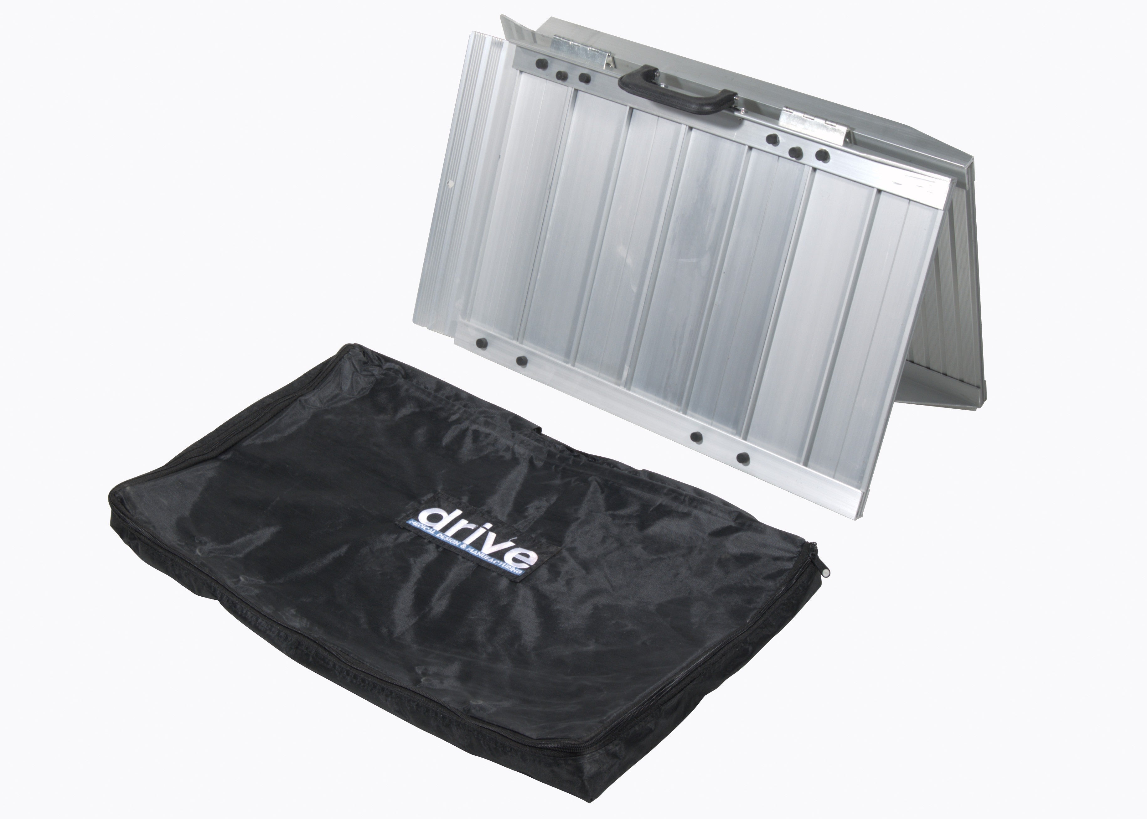 Single Fold Portable Ramp w/Handle & Bag - Drive
