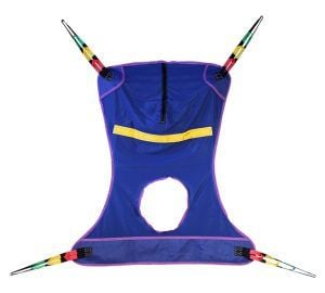 Full Body Mesh Sling w/ Commode Opening