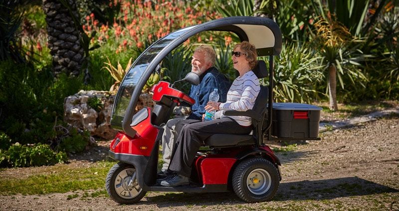 Afiscooter S with Canopy - Dual Seat