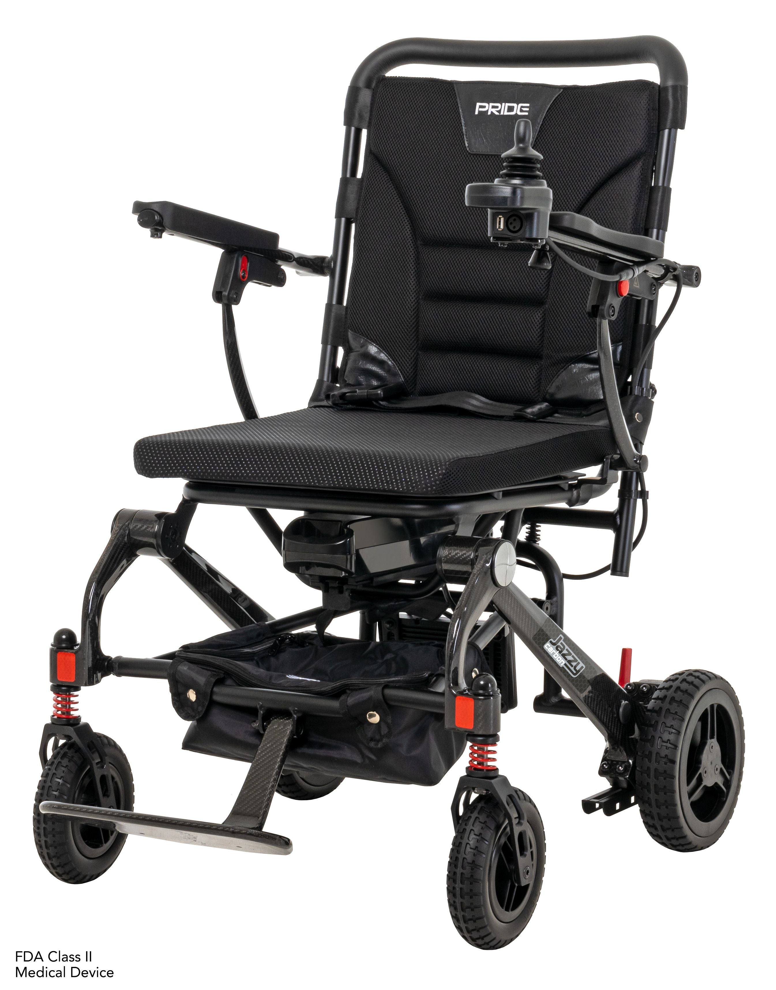 Pride JAZZY Carbon Travel Lite Power Chair