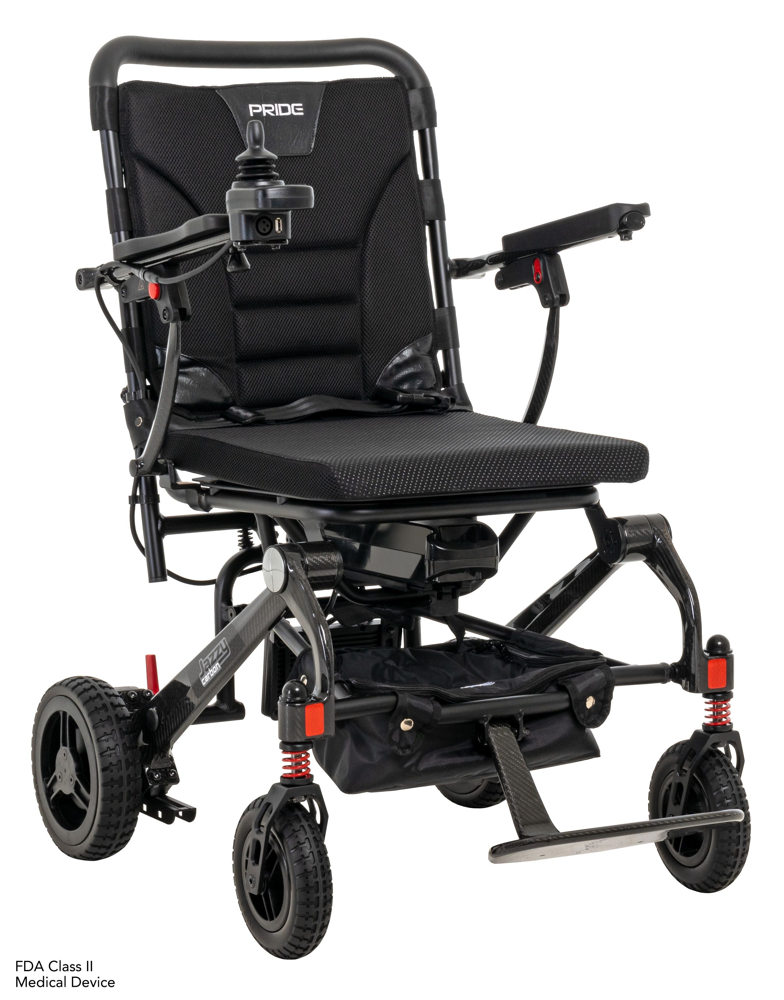 Pride JAZZY Carbon Travel Lite Power Chair