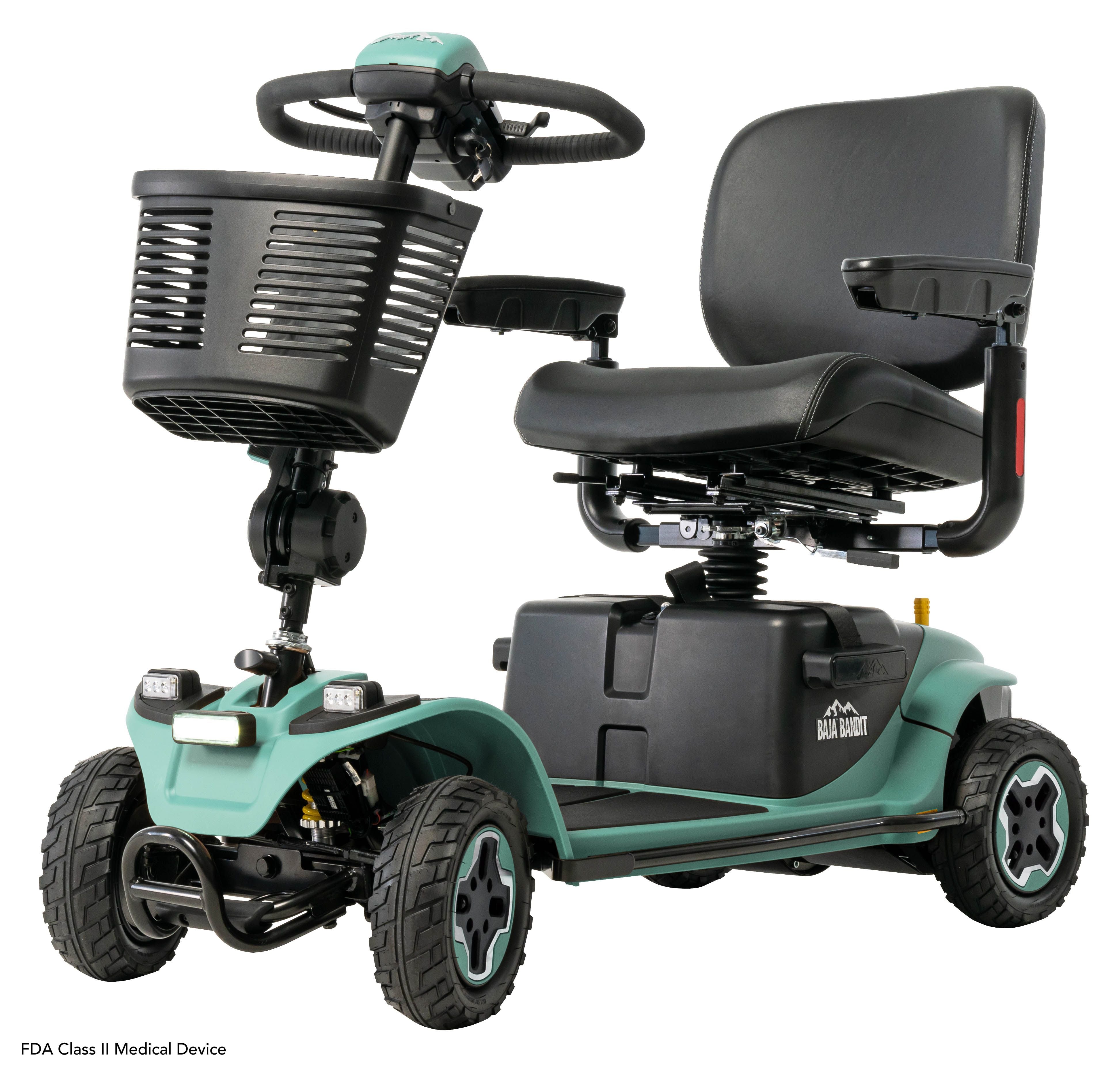 Pride Baja Bandit Heavy Duty Scooter - 400 lb. Capacity